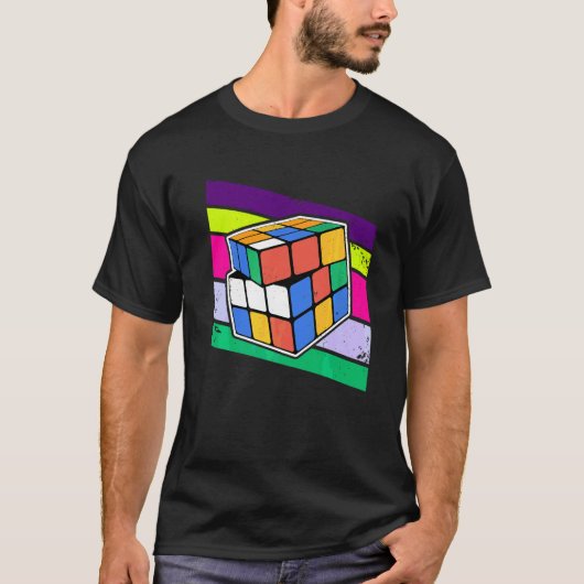 スピードキュービングパズル Tシャツ (正面)
