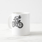 スピードサイクリスト コーヒーマグカップ (正面左)