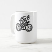 スピードサイクリスト コーヒーマグカップ (正面左)