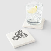 スピードサイクリスト ストーンコースター (横)