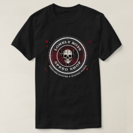スピードショップロンリーボーイズイビルスカルトライアングルデジタル Tシャツ