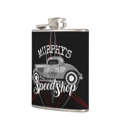 スピードショップ改造名前をカスタムするピンスリップガレージ フラスク (左)