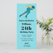 スピードスケート 招待状 (スタンド正面)