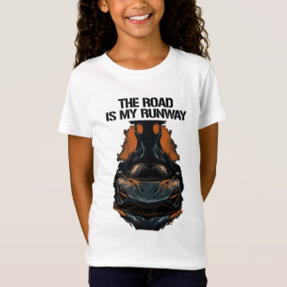 スピードスタイル、道路は私の滑走路 Tシャツ
