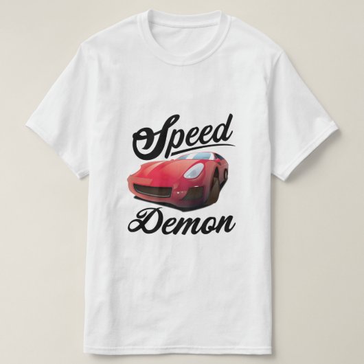 スピードデーモン Tシャツ (デザイン正面)