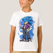 スピードドリップ - アーバンソニックスタイル キッズTシャツ