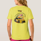 スピードハンター | キッズ Tシャツ (裏面)