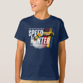 スピードハンター(ダークモード) | キッズ Tシャツ (正面)
