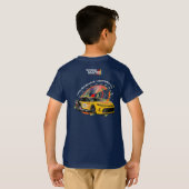 スピードハンター(ダークモード) | キッズ Tシャツ (裏面フル)