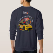 スピードハンター（ダークモード） | メンズ スウェットシャツ (裏面)