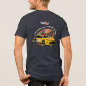 スピードハンター（ダークモード） | メンズ トライブレンドＴシャツ (裏面)