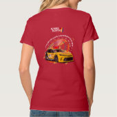 スピードハンター（ダークモード） | レディース Tシャツ (裏面)