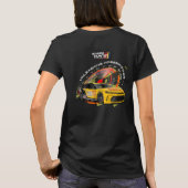 スピードハンター (ダークモード) | 女性用 Tシャツ (裏面)
