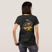スピードハンター (ダークモード) | 女性用 Tシャツ (裏面フル)