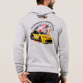 スピードハンター | メンズフルジップ パーカ (裏面)