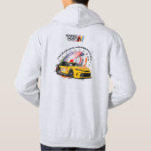 スピードハンター | メンズ パーカ (裏面)