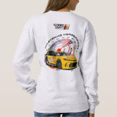 スピードハンター | レディース スウェットシャツ (裏面)