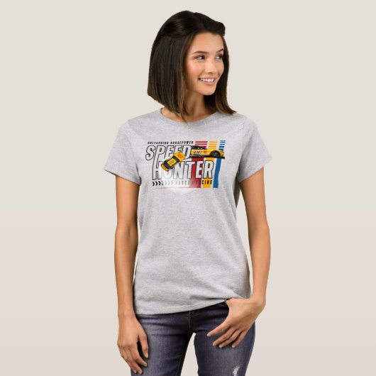 スピードハンター | 女性用 Tシャツ (正面フル)
