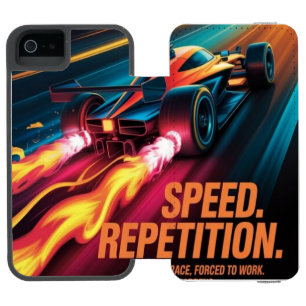 スピードパワー iPhone SE/5/5sウォレットケース