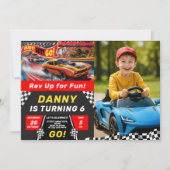 スピードパーティー車の愛好家を探す 招待状 (正面)