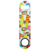 スピードボトルオープナーハンバーガーフローラ宇宙船 スピード栓抜き (正面)