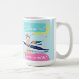 スピードボート好き コーヒーマグカップ
