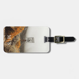 スピードモノグラムの制限15サインゴールデンサギブラシ ラゲッジタグ