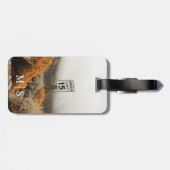 スピードモノグラムの制限15サインゴールデンサギブラシ ラゲッジタグ (裏面横)