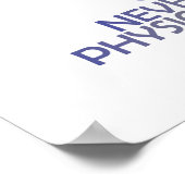 スピードランニングでワードクラウドの男の動き。 ポスター (角)