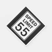 スピードリミット55サインルンチョン紙 スタンダードランチョンナプキン (角)
