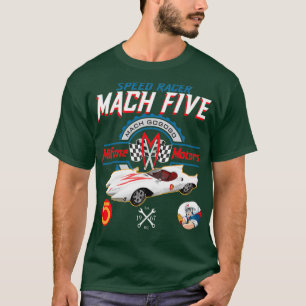 スピードレーサーマッハ5ミフネモーターズ Tシャツ