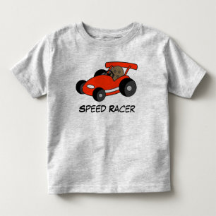 スピードレーサーレースカーTシャツ トドラーTシャツ