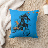 スピードレーサー – モトクロスレーサーセラミックオーナメント クッション (ブランケット)