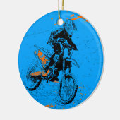 スピードレーサー – モトクロスレーサー セラミックオーナメント (左)