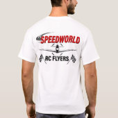 スピードワールド サイン 裏 Tシャツ (裏面)