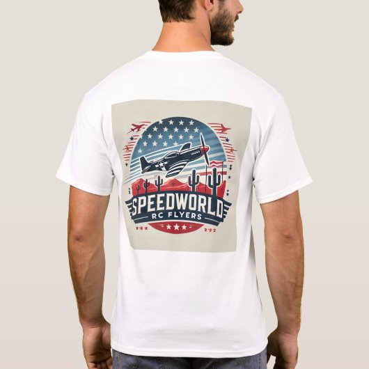 スピードワールド レーシング Tシャツ (裏面)