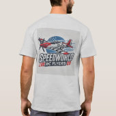 スピードワールドTシャツ 15 Tシャツ (裏面)