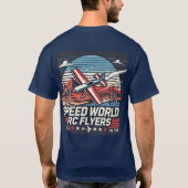 スピードワールドTシャツ Tシャツ (裏面)