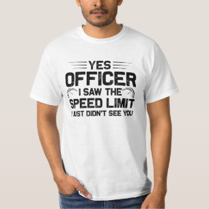 スピード狂の車好き Tシャツ