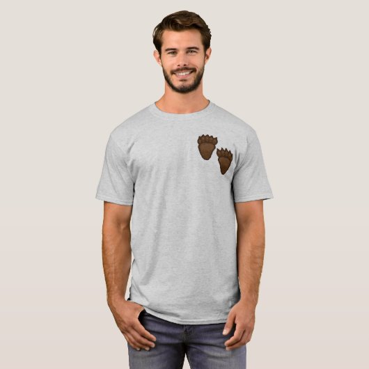 スピード違反で熊が死ぬ Tシャツ (正面フル)