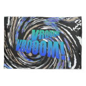 スピード違反の車が壁を突き破る 枕カバー (裏面)