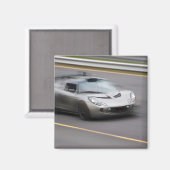 スピード違反スポーツカー マグネット (正面/裏面)