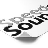 スピード音 ポスター (角)