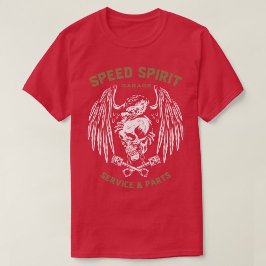 スピード・スピリット6 Tシャツ (デザイン正面)