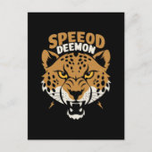 スピード・デーモン ポストカード (正面)