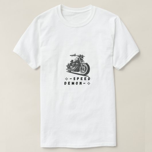 スピード・デーモン Tシャツ (デザイン正面)