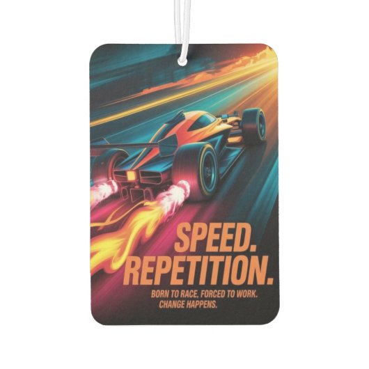 スピード パワー カーエアーフレッシュナー (裏面)