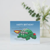 スピード ロケット タートル ポストカード (スタンド正面)