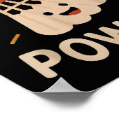 スピード.精度。パワー。- Badminton Playerの状態 ポスター (角)