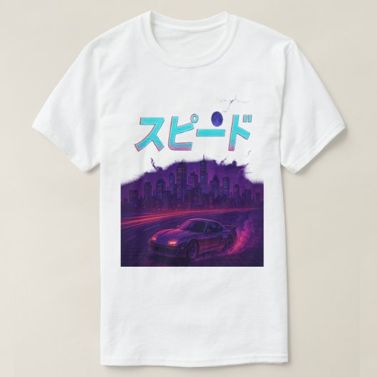 スピード Tシャツ (デザイン正面)